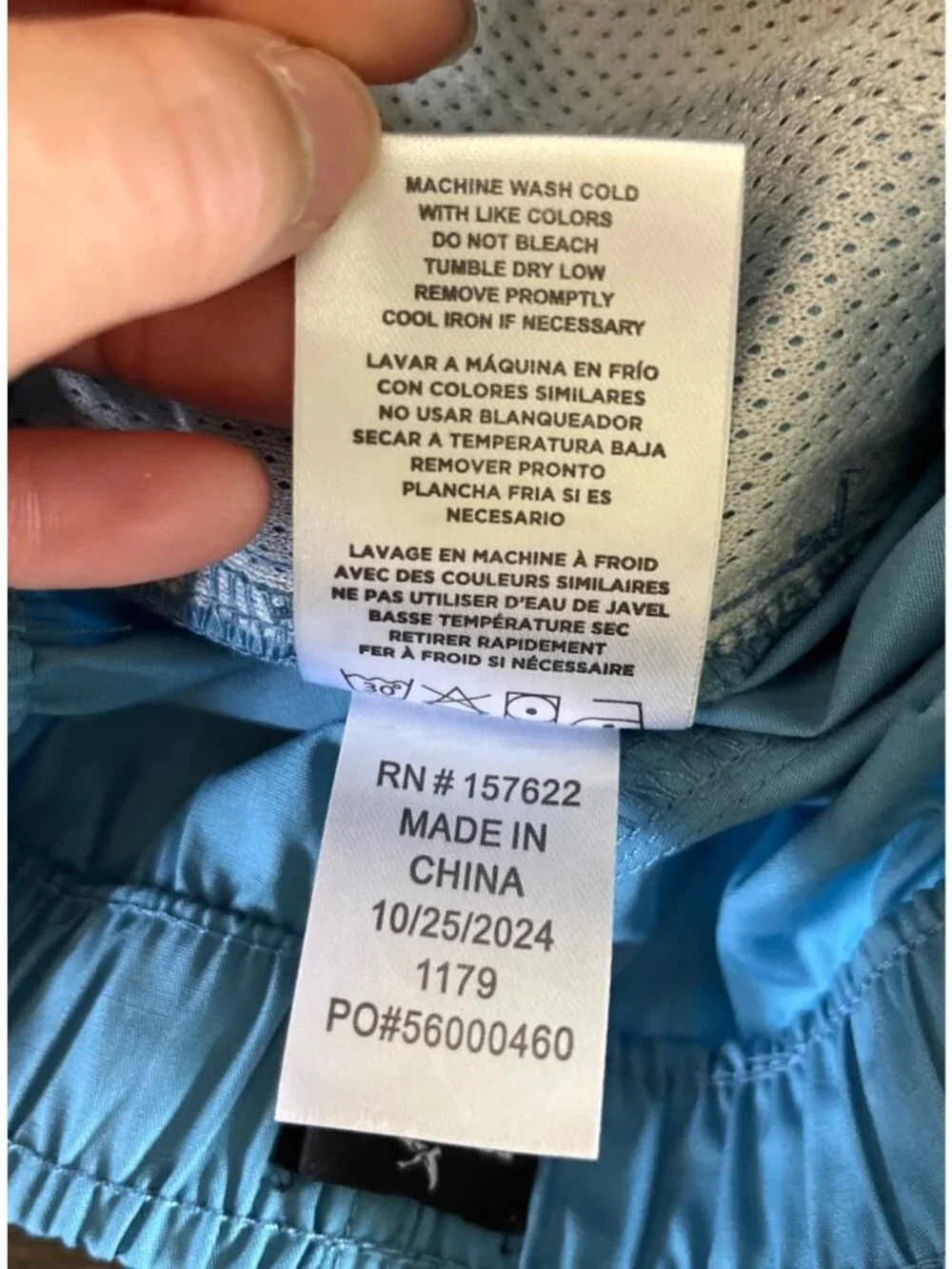 NWT Eddie Bauer Boys 4T Blue Swim Trunks Pockets Lined Drawstring Elastic Waist